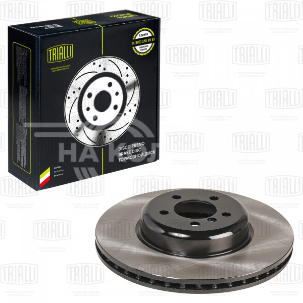 Диск тормозной передний для автомобилей BMW 3 (F30) (11-) / 4 (F32) (13-) d=370 (M-sport)