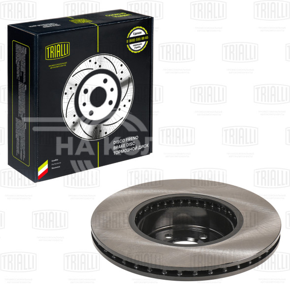 Диск тормозной передний для автомобилей BMW 3 (F30) (11-) / 4 (F32) (13-) d=370 (M-sport)