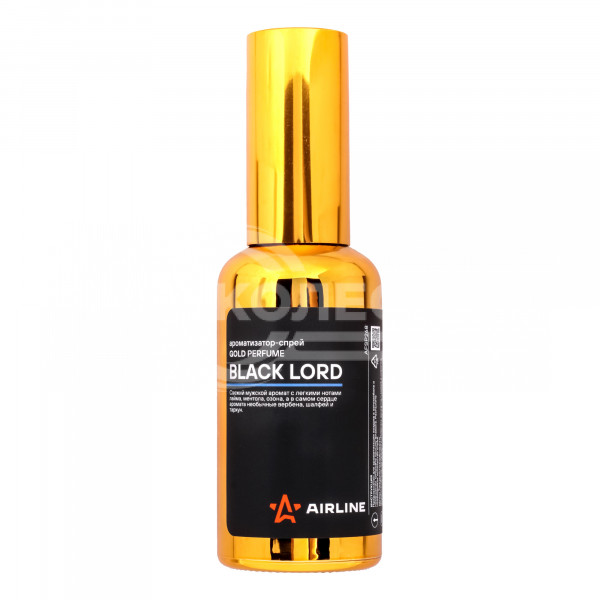 Ароматизатор-спрей &quot;GOLD&quot; Perfume BLACK LORD 50мл