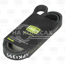 Ремень приводной для автомобилей УАЗ 3151 Hunter/УАЗ 3163 Patriot (двигатель змз 51432 Евро-4) (привода ГУР) без A/C (6PK1395)