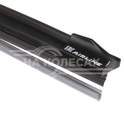 Щетки стеклоочистителя 530/480мм (21&quot;/19&quot;) бескаркасные для а/м Volkswagen Golf (91-4), Polo (01-09), Skoda Octavia (96-04), Mazda 3 (03-08), 2 шт. 4 типа адптр