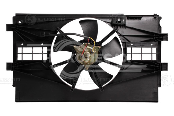 Электровентилятор охлаждения для автомобилей Mitsubishi Lancer X (07-) 1.5i/1.6i (с кожухом)