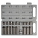 Набор бит вставок TORX, SPLINE, HEX 3/8&quot; 30мм и 75мм с держателями бит 1/2&quot; и 3/8&quot; DR 40 предметов в кейсе
