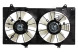 Электровентилятор охлаждения с кожухом (2 вент.) для автомобилей Mazda 6 (GH) (07-) 1.8i/2.0i