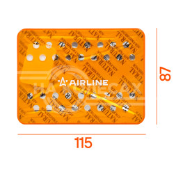 Ароматизатор под сиденье гелевый мини &quot;Тайга&quot; Французская ваниль