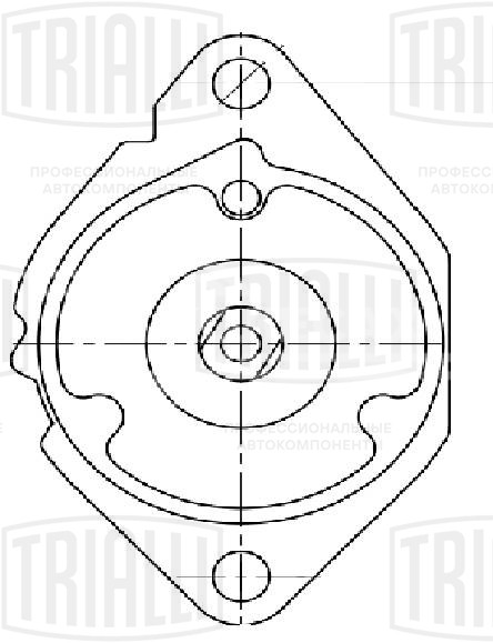 Натяжитель ремня (без ролика) для автомобилей BMW 5 (E39) (95-)/5 E60 (02-)/X5 (E53) (99-) 2.5d/3.0d [M57N] компрессора