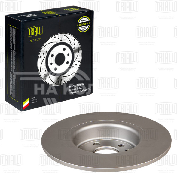 Диск тормозной задний для автомобилей Land Rover Range Rover Evoque (16-) d=317 окрашенный