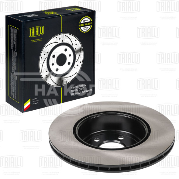 Диск тормозной задний для автомобилей BMW 3 (F30) (11-) / 4 (F32) (13-) d=345 (M-Sport)