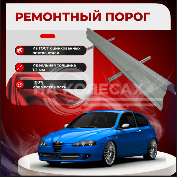 Пороги Alfa Romeo 147