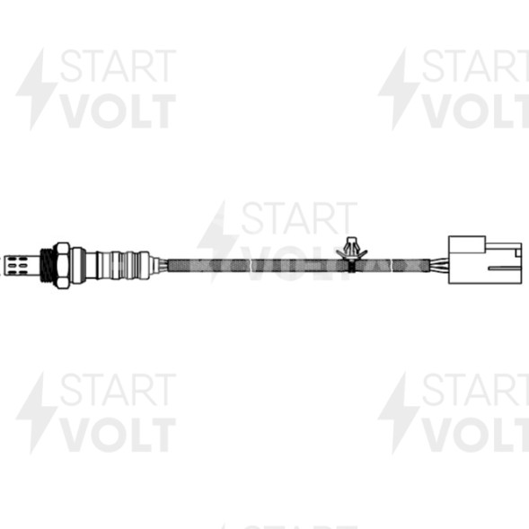 Датчик кислорода для автомобилей Nissan Almera N16 (00-) 1.5i/1.8i/Primera (02-) 1.6i/1.8i после катализатора