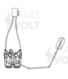 Датчик уровня топлива для автомобилей KIA K5 (20-)/Hyundai Sonata (19-) 2.0i/2.5i (VS-FS 0813)