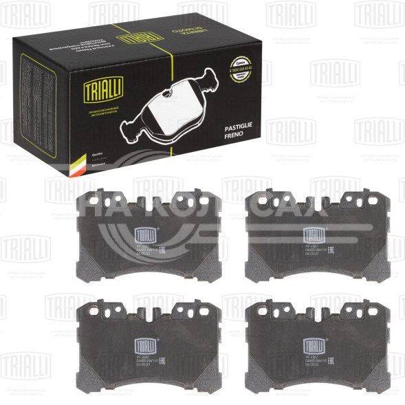 Колодки тормозные дисковые передние для автомобилей Lexus LS (06-)