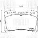Колодки тормозные дисковые передние для автомобилей Lexus LS (06-)