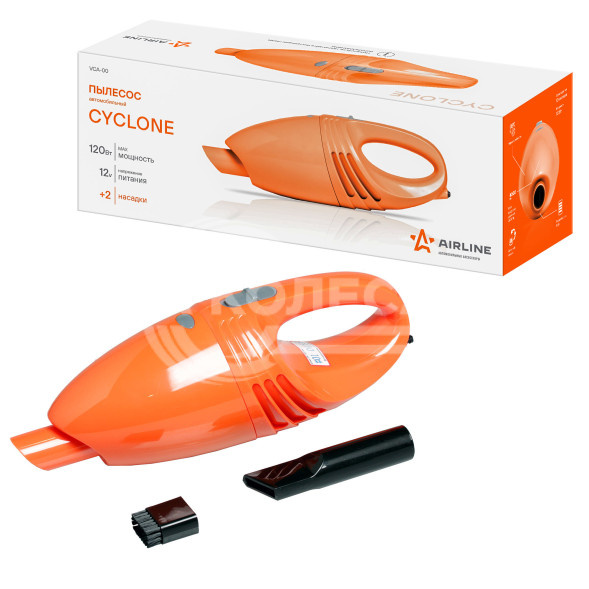 Пылесос CYCLONE (120 Вт, 0,4л, 4 кПа)