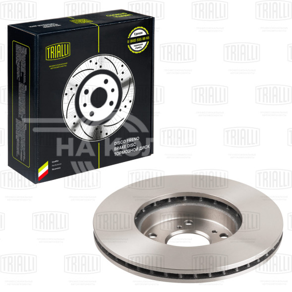 Диск тормозной передний для автомобилей Honda Accord (02-) d=282