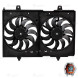 Электровентилятор охлаждения для автомобилей Nissan X-Trail (T31) (07-) (2 вент.) (с кожухом)