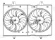 Электровентилятор охлаждения для автомобилей Nissan X-Trail (T31) (07-) (2 вент.) (с кожухом)