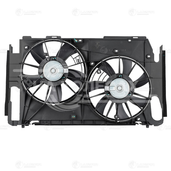 Электровентилятор охлаждения для автомобилей Toyota RAV 4 (06-) 2.0i/2.4i (2 вент.) (с кожухом)