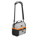 Сумка-холодильник (термосумка) PRO, 9л, 25*22.5*16.5см, водонепр., чер./сер.