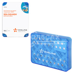 Ароматизатор под сиденье гелевый мини &quot;Тайга&quot; Морской сквош