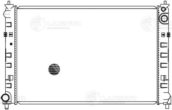 Радиатор охлаждения для автомобилей Mazda MPV (99-) AT