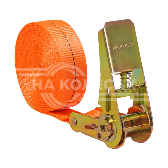 Ремень крепления груза с храповиком, кольцевой 1 т, 3 м