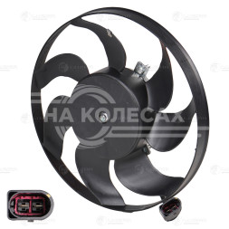 Электровентилятор кондиционера для автомобилей Skoda Octavia A5 (04-)/VW Golf V (03-) (без кожуха)