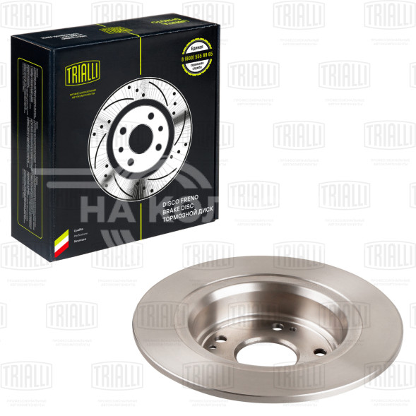 Диск тормозной задний для автомобилей Honda Accord (07-) d=282