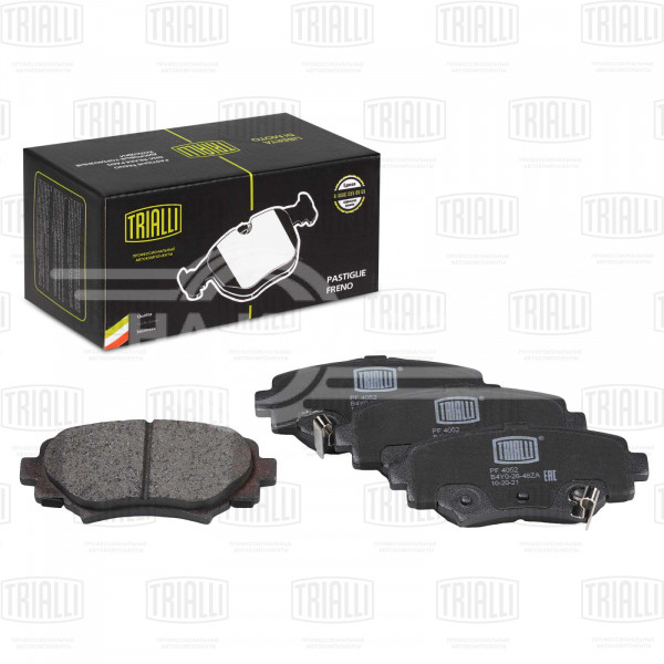 Колодки тормозные дисковые задние для автомобилей Mazda 3 (13-)