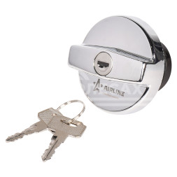 Крышка топливного бака с ключами, для а/м Лада 2108-15, 2121, 2170 Priora, 2190 Granta, УАЗ, Газель, хром