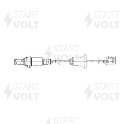 Датчик кисл. для автомобилей Toyota Rav 4 (06-)/Rav 4 (13-) 2.0i после катализатора