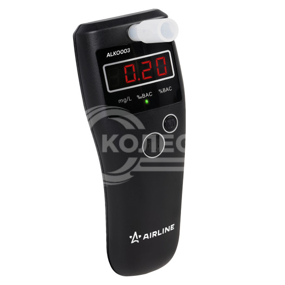 Алкотестер полупроводниковый черный PRO