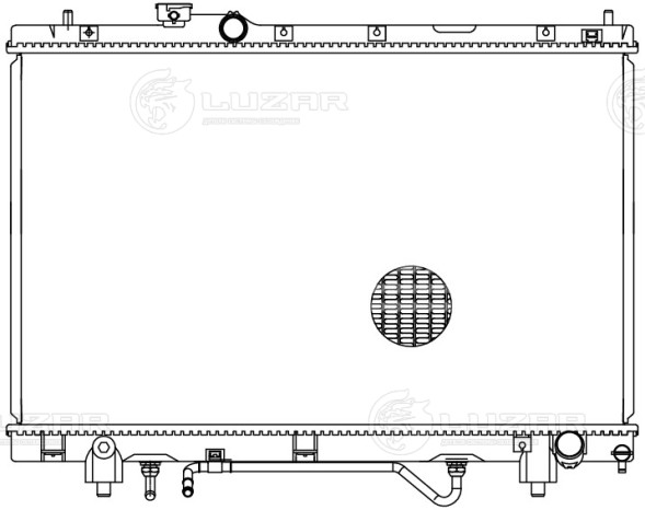Радиатор охлаждения для автомобилей Toyota Ipsum (95-)/Gaia (98-)/Nadia (98-)/Picnic (96-)