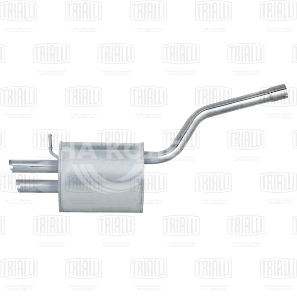 Глушитель для автомобилей Skoda Octavia A5 (04-) 1.4tsi/1.8i/2.0i основной (алюминизированная сталь)