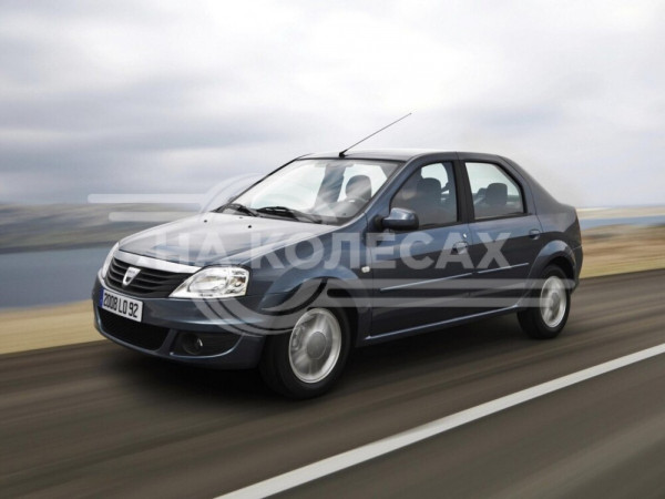 Передние арки Dacia Logan 1
