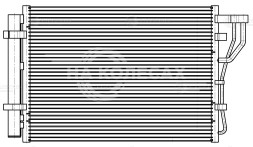 Радиатор кондиционера для автомобилей Venga (10-) 1.4i/1.6i