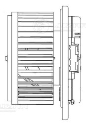 Электровентилятор отопителя для автомобилей Nissan Teana (08-)/Murano (08-)/Infinity FX II (08-)