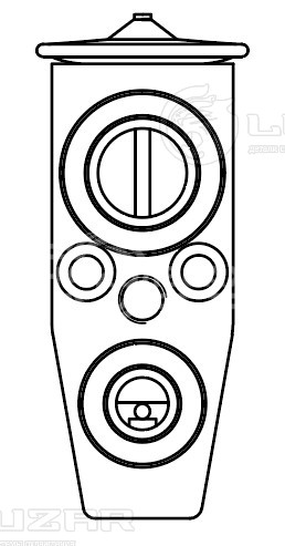 Клапан расширительный кондиционера (ТРВ) для автомобилей Cruze (09-)/Astra J (10-)