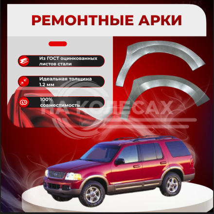 Передняя арка Ford Explorer 3 внедорожник 5 дверей