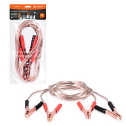 Провода прикуривания 300А (2,5м, 6/12В, силиконовые)