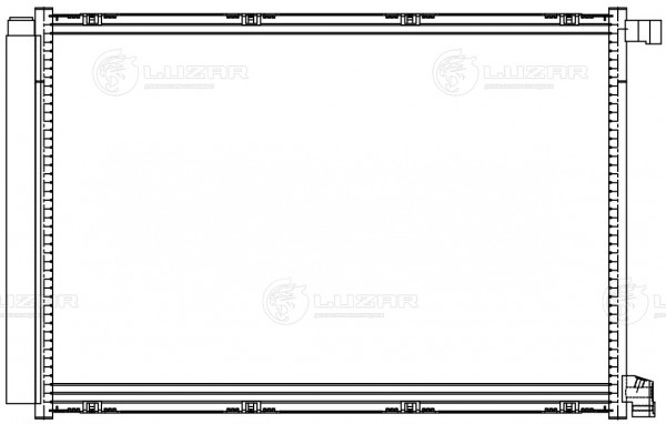 Радиатор кондиционера для автомобилей S (W222, 217) (13-) AT