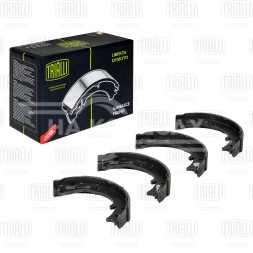 Колодки тормозные для автомобилей Mitsubishi Outlander (03-) барабанные стояночного тормоза