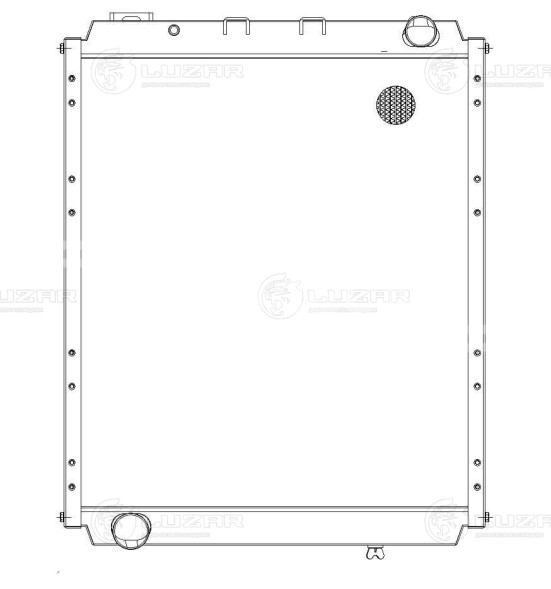 Радиатор охлаждения для автомобилей МАЗ Deutz/Д-260