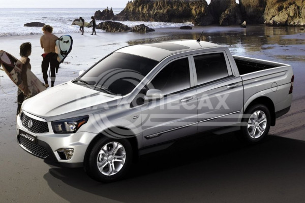 Внешние ремонтные пороги SsangYong Actyon Sports 2
