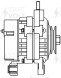 Генератор для автомобилей Лада 2104-21073/21214 с инж. дв. 90А