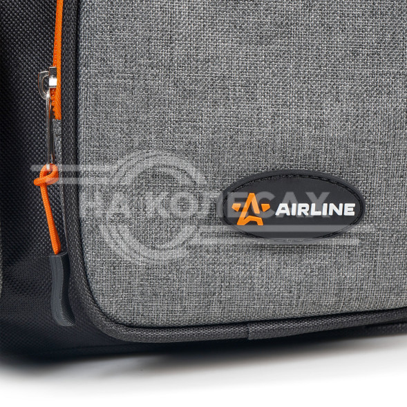 Сумка-холодильник (термосумка) PRO, 27л, 40*31*22см, водонепр., чер./сер.