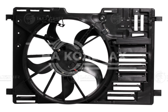 Электровентилятор охлаждения для автомобилей Ford Kuga II (13-) 1.5T/1.6T (с кожухом)