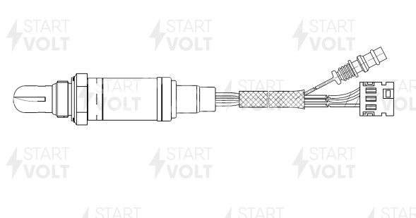 Датчик кислорода для автомобилей Mercedes-Benz E W124 (84-) 2.0i/2.2i до катализатора