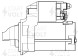 Стартер для автомобилей Toyota Corolla E120 (01-)/Rav 4 A20 (00-) 1.8i 1,5кВт