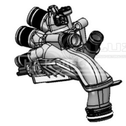 Термостат для автомобилей 308 (07-)/C4 (08-) 1.6i АТ (95°C; низкотемпературный аналог 1336.Z6)